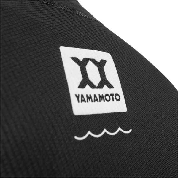 2024 Gul Hombres Y39 Yamamoto 3/2mm Chest Zip Neopreno YM1201-C1 - Black / Ripstop